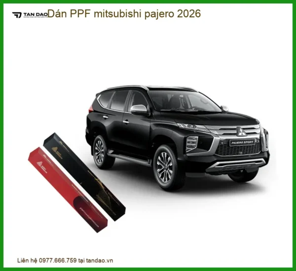 Dán PPF Bảo Vệ Sơn Mitsubishi Pajero - Địa Chỉ Thi Công Cao Cấp Uy Tín TPHCM