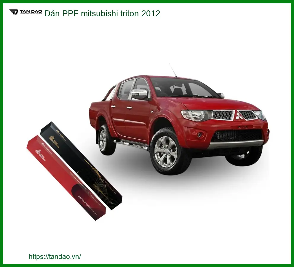 Dán PPF Mitsubishi Triton 2012 - Địa Chỉ Lắp Đặt Uy Tín TPHCM