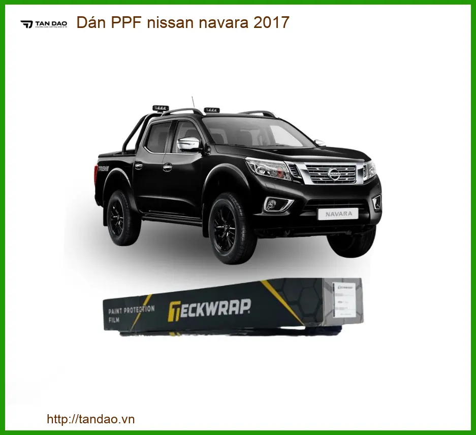 Dán PPF Nissan Navara 2017 - Địa Chỉ Lắp Đặt Chính Hãng Uy Tín TPHCM
