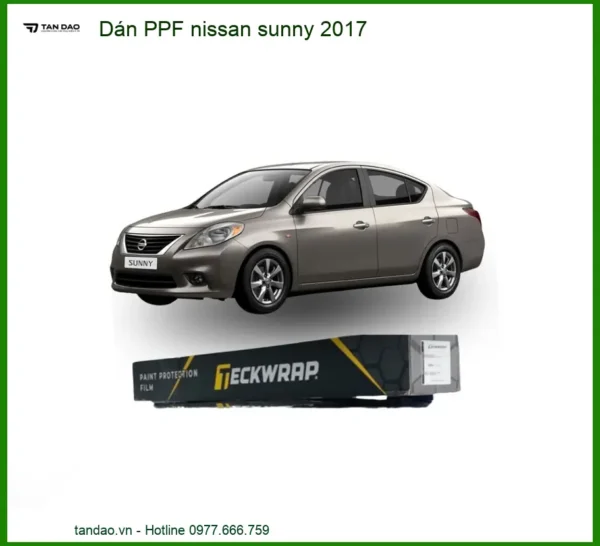 Dán Ppf Nissan Sunny 2017 - Giải Pháp Bảo Vệ Sơn Xe Chuyên Nghiệp