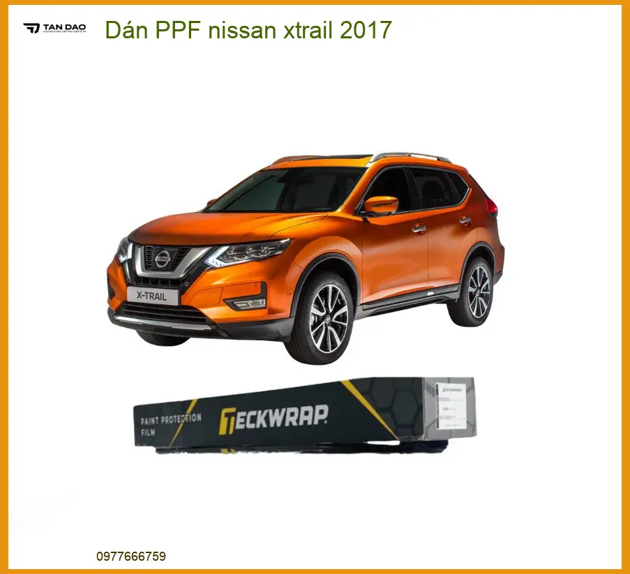 Dán PPF Nissan X-Trail 2017 - Địa Chỉ Lắp Đặt Uy Tín TPHCM