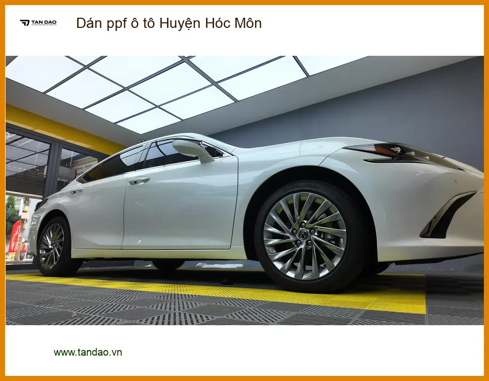 Dán PPF Ô Tô Huyện Hóc Môn ảnh thực tế 2