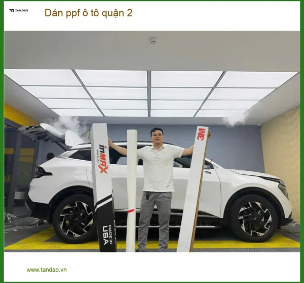 Trung Tâm Dán PPF Ô Tô Chuyên Nghiệp tại Quận 2 - Lắp Đặt Uy Tín TPHCM