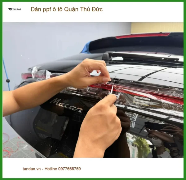 Trung Tâm Thi Công Dán PPF Ô Tô Tại Quận Thủ Đức - Bảo Vệ Sơn Xe