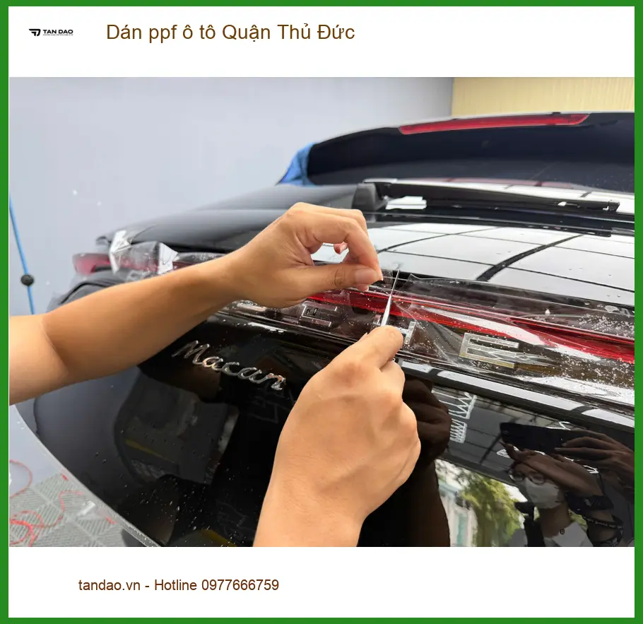 Trung Tâm Thi Công Dán PPF Ô Tô Tại Quận Thủ Đức - Bảo Vệ Sơn Xe