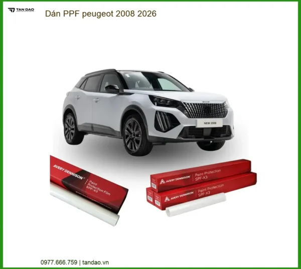 Dán Ppf Peugeot 2008 2026 - Bảo Vệ Sơn Xe Cao Cấp Tại Thành Phát Auto