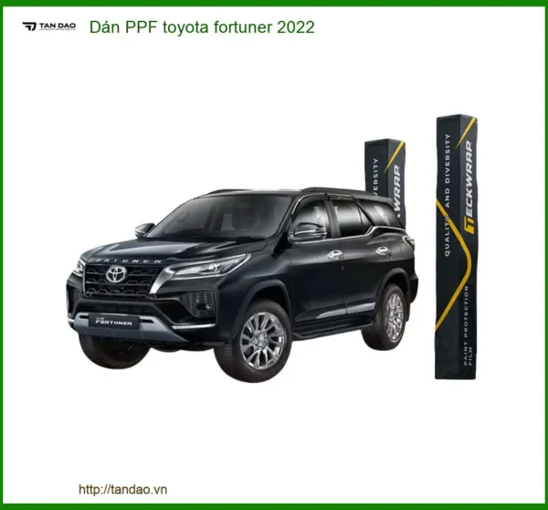 Dán PPF Bảo Vệ Sơn Toyota Fortuner 2022 - Đơn Vị Thi Công Cao Cấp TPHCM