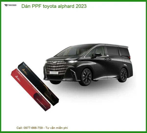 Dán Ppf Toyota Alphard 2023 - Bảo Vệ Sơn Xe Cao Cấp Tại Thành Phát Auto