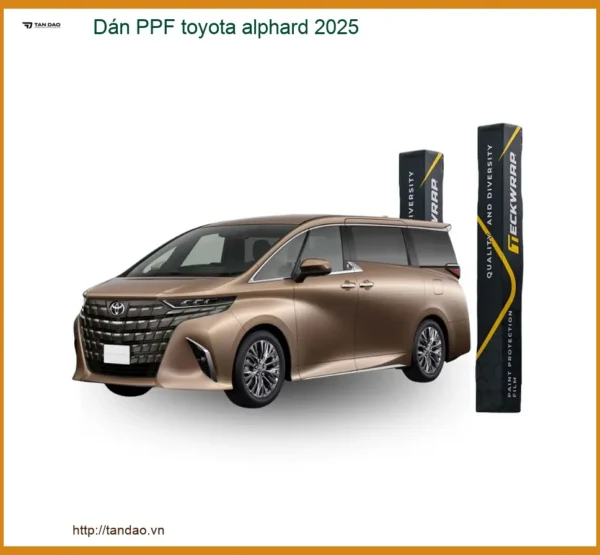 Dán Ppf Toyota Alphard 2025 – Bảo Vệ Sơn Xe Cao Cấp Tại Thành Phát Auto