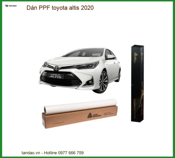 Dán Ppf Toyota Altis 2020 - Bảo Vệ Sơn Xe Cao Cấp Tại Thành Phát Auto