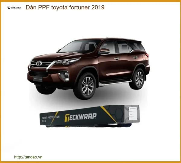 Dán Ppf Toyota Fortuner 2019 - Bảo Vệ Sơn Xe Chuyên Nghiệp