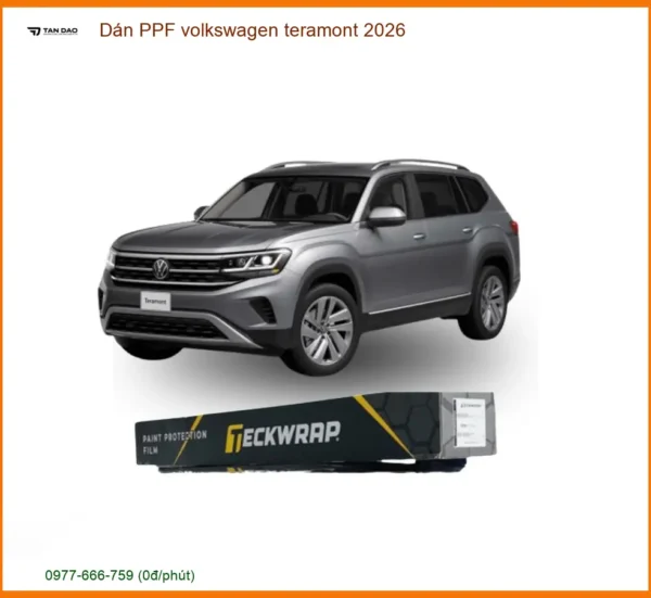 Dán Ppf Volkswagen Teramont 2026: Bảo Vệ Sơn Xe Cao Cấp Tại Thành Phát Auto