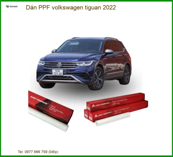 Dán Ppf Volkswagen Tiguan 2022 Bảo Vệ Sơn Xe Chuyên Nghiệp