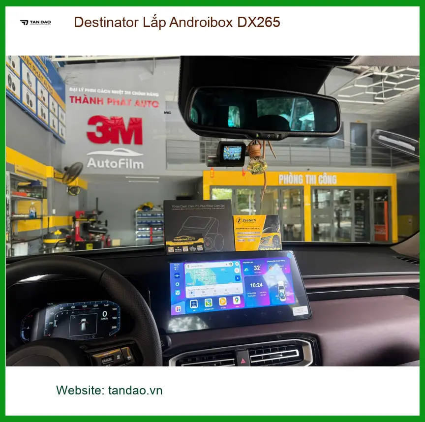 Anh Huy lắp Androibox DX265 tại Tân Bình cho Mazda CX-5 giải trí thông minh ảnh thực tế 2