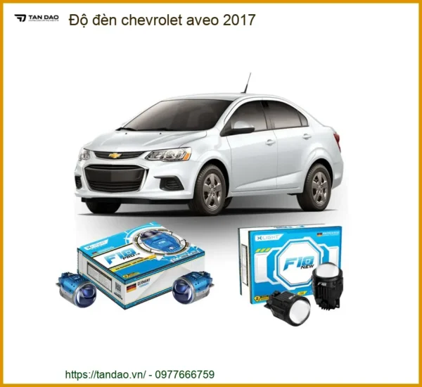 Độ Đèn Bi LED Chevrolet Aveo 2017 - Trung Tâm Lắp Đặt Uy Tín Chính Hãng TPHCM