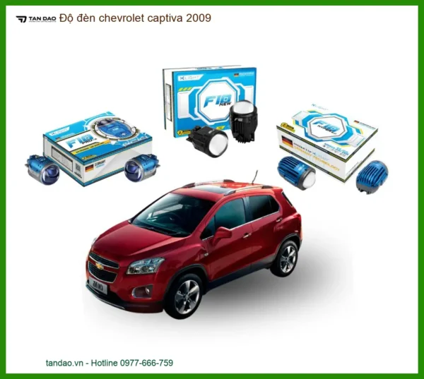 Độ Đèn Bi Xenon Chevrolet Captiva 2009 - Trung Tâm Lắp Đặt Uy Tín TPHCM
