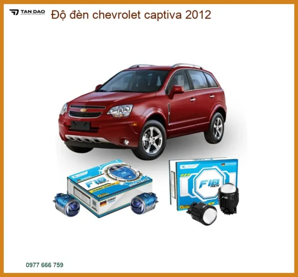 Độ đèn Chevrolet Captiva 2012 - Trung Tâm Lắp Đặt Uy Tín Giá Tốt TPHCM