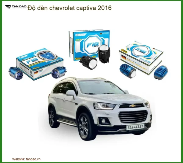 Độ Đèn LED Chevrolet Captiva 2016 - Địa Chỉ Nâng Cấp Uy Tín TPHCM