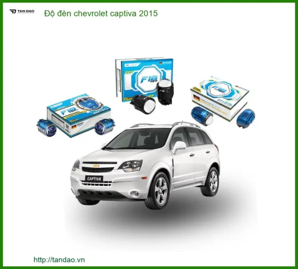 Độ Đèn Chevrolet Captiva 2015 - Giải Pháp Nâng Cấp Ánh Sáng Hiệu Quả