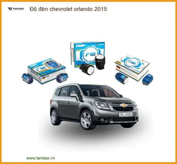 Độ Đèn Chevrolet Orlando 2015: Tăng Sáng An Toàn, Giữ Zin Hệ Thống Điện
