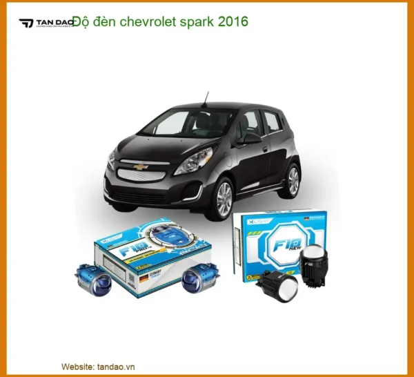 Độ Đèn Pha LED Chevrolet Spark 2016 - Trung Tâm Gắn Nâng Cấp Uy Tín TPHCM