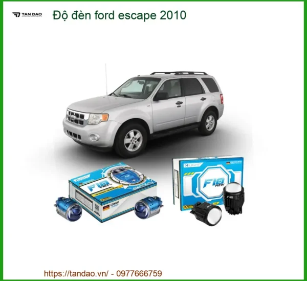 Độ Đèn Ford Escape 2010 Tăng Sáng Hiệu Quả - Giữ Zin Hệ Thống Điện