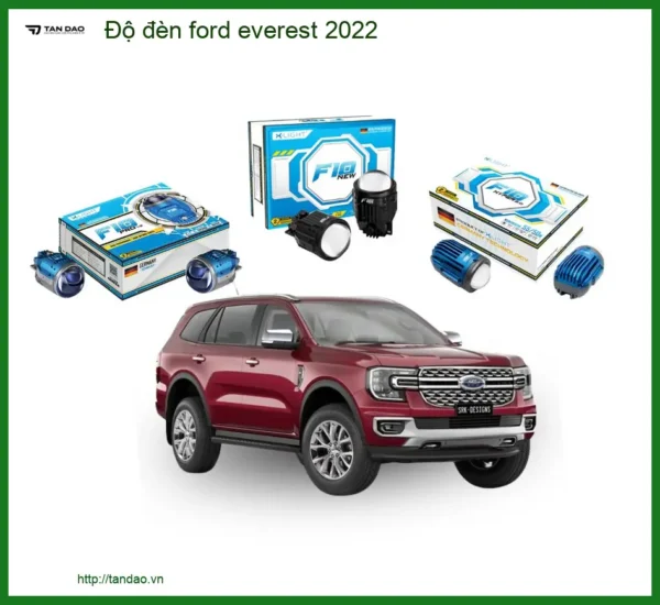 Độ Đèn Ford Everest 2022 - Tăng Sáng Đẳng Cấp, An Toàn Tuyệt Đối