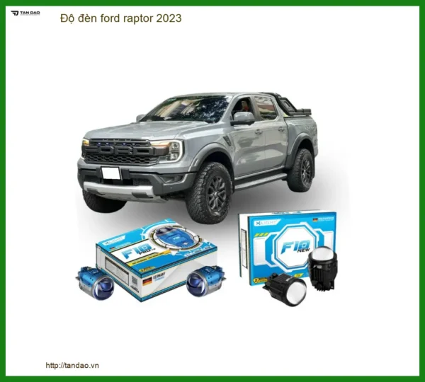 Độ Đèn Ford Raptor 2023 Tăng Sáng Hiệu Quả - Giữ Zin Hệ Thống Điện