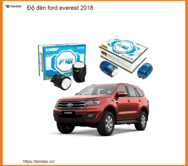 Độ Đèn Ford Everest 2018 - Trung Tâm Nâng Cấp Đèn Chính Hãng TPHCM