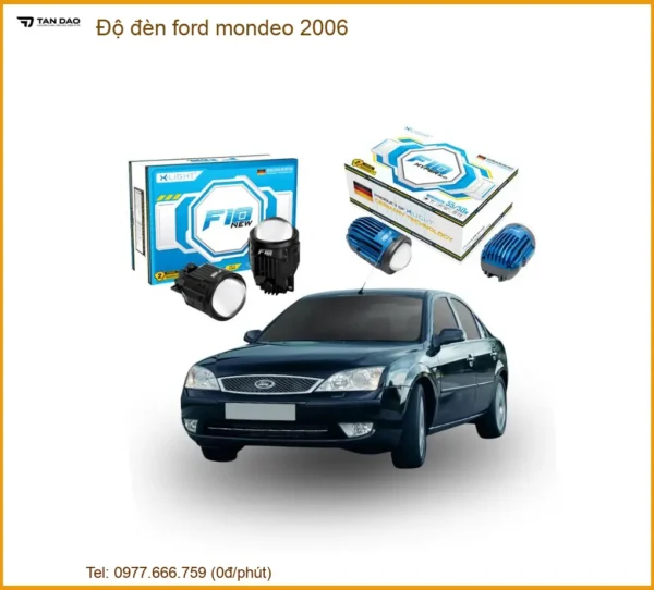 Dịch Vụ Độ Đèn Bi LED Ford Mondeo 2006 - Trung Tâm Chuyên Độ Cao Cấp TPHCM