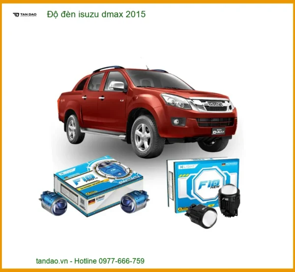 Độ Đèn Isuzu Dmax 2015 - Nâng Cấp Ánh Sáng Chuyên Nghiệp