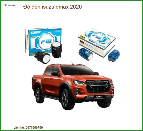 Độ Đèn Isuzu Dmax 2020: Nâng Cấp Ánh Sáng Chính Hãng, Tăng Độ An Toàn