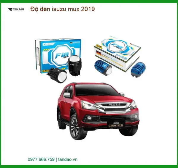 Dịch Vụ Độ Đèn Bi LED Isuzu MUX 2019 - Địa Chỉ Nâng Cấp Đèn Xe Uy Tín TPHCM