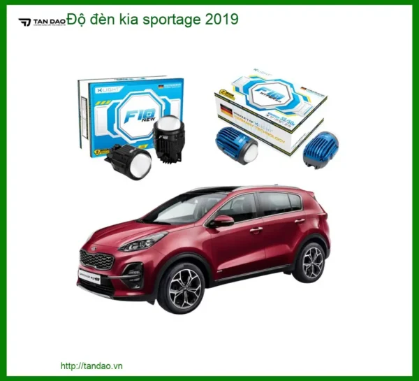 Độ đèn Kia Sportage 2019 - Trung Tâm Lắp Đặt Chính Hãng Giá Tốt TPHCM