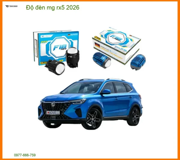 Độ Đèn Mg Rx5 2026 – Giải Pháp Tăng Sáng Chuyên Nghiệp Tại Thành Phát Auto