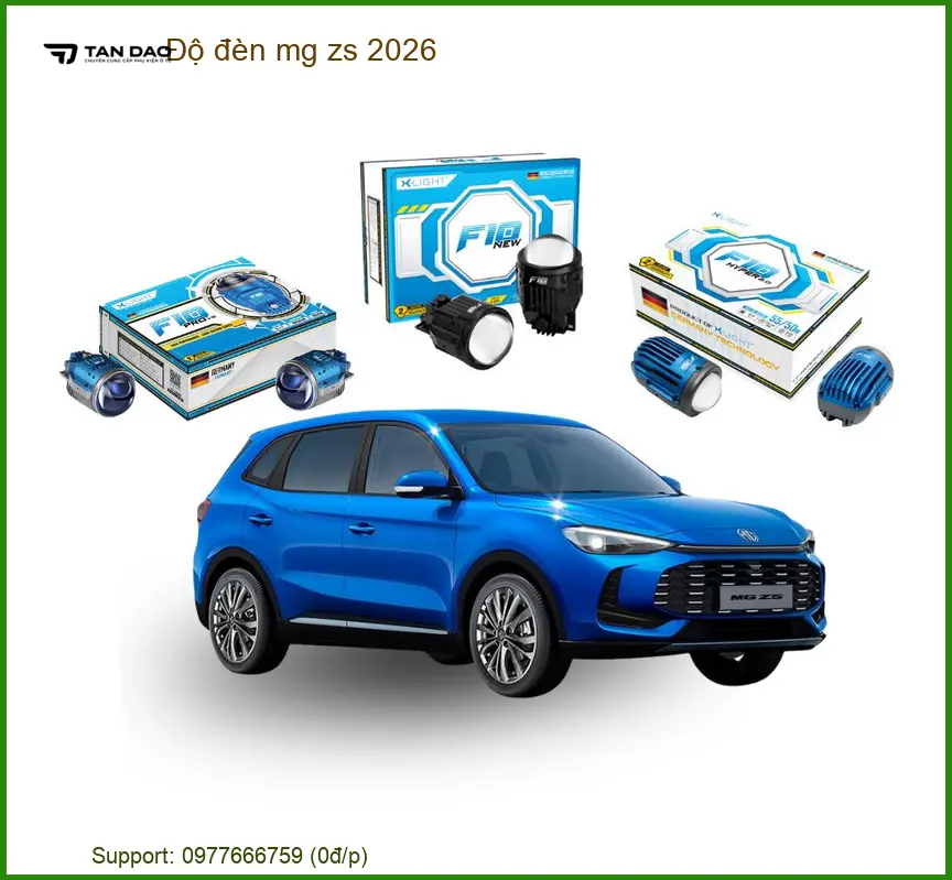 Độ Đèn Bi LED, Bi Laser MG ZS - Trung Tâm Nâng Cấp Chính Hãng TPHCM