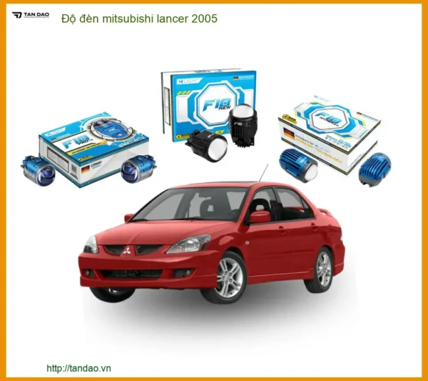 Nâng Cấp Đèn Mitsubishi Lancer 2005 - Trung Tâm Độ Đèn Uy Tín TPHCM