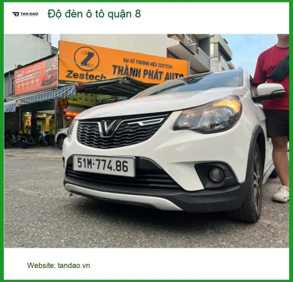 Dịch Vụ Độ Đèn Ô Tô Chuyên Nghiệp Tại Quận 8
