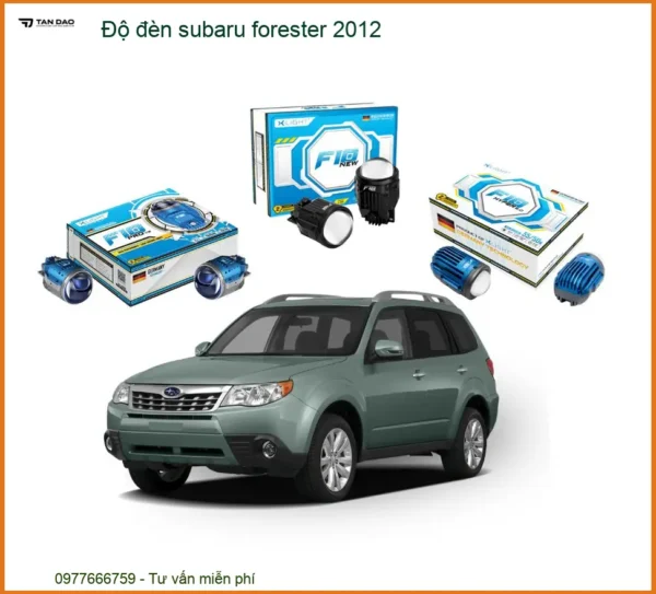 Độ Đèn Subaru Forester 2012 - Giải Pháp Nâng Cấp Ánh Sáng An Toàn