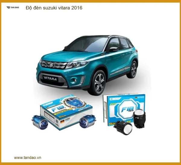 Độ Đèn Suzuki Vitara 2016 - Tăng Sáng Đẳng Cấp, An Toàn Tuyệt Đối
