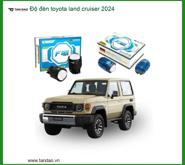 Nâng Cấp Đèn Toyota Land Cruiser 2024 - Địa Chỉ Thi Công Uy Tín TPHCM