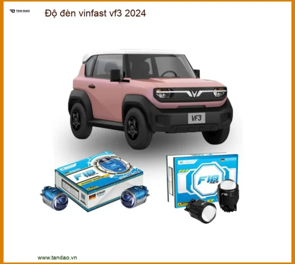 Độ Đèn Vinfast Vf3 2024 - Nâng Cấp Ánh Sáng Uy Tín Tại Thành Phát Auto