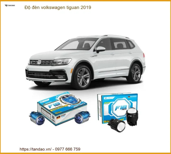 Độ Đèn Volkswagen Tiguan 2019 - Nâng Cấp Ánh Sáng Chính Hãng, Tăng Độ An Toàn