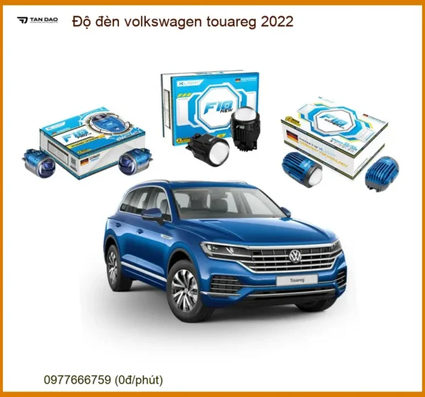 Độ Đèn Volkswagen Touareg 2022 - Nâng Cấp Ánh Sáng Chuyên Nghiệp