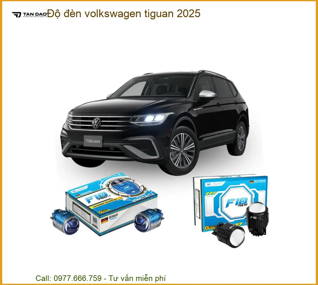Độ Đèn Volkswagen Tiguan - Địa Chỉ Nâng Cấp Chính Hãng Giá Tốt TPHCM