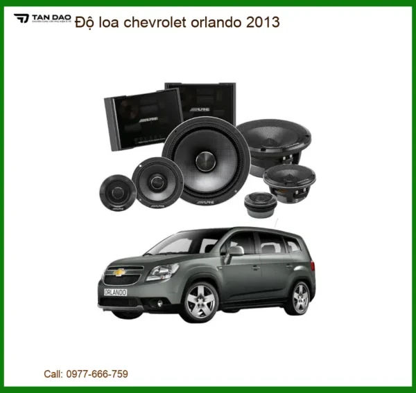 Độ Loa Xe Chevrolet Orlando 2013 - Địa Chỉ Độ Uy Tín TPHCM