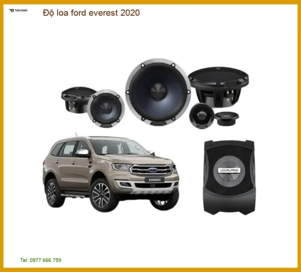 Độ Loa Ford Everest 2020: Nâng Cấp Hệ Thống Âm Thanh Chất Lượng Tại Thành Phát Auto