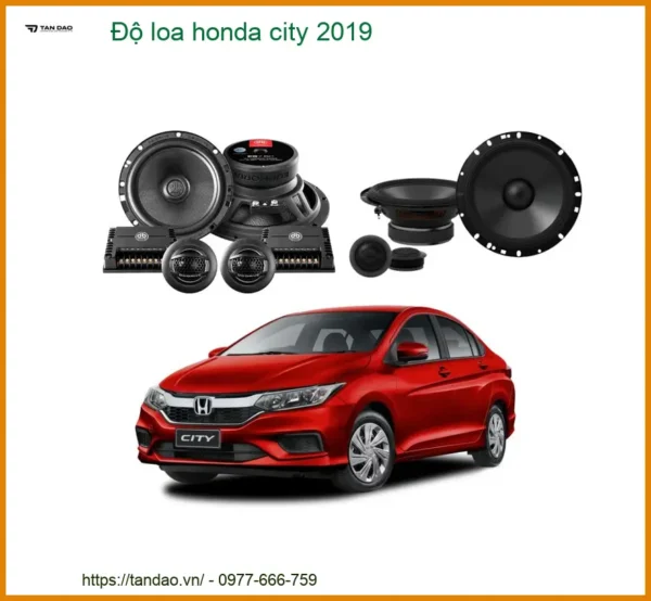 Độ Loa Honda City 2019 - Nâng Cấp Hệ Thống Âm Thanh Đẳng Cấp