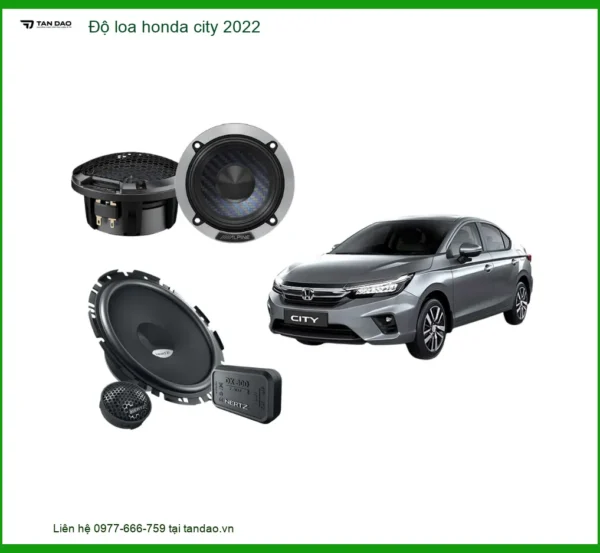 Độ Loa Honda City 2022 - Nâng Cấp Hệ Thống Âm Thanh Hay, Chuẩn Zin