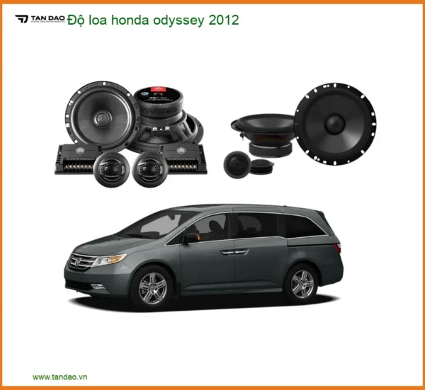Độ Loa Ô Tô Honda Odyssey 2012 - Địa Chỉ Độ Loa Ô Tô Uy Tín Giá Tốt TPHCM